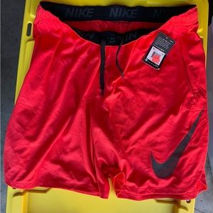Nike dry fit red shorts
